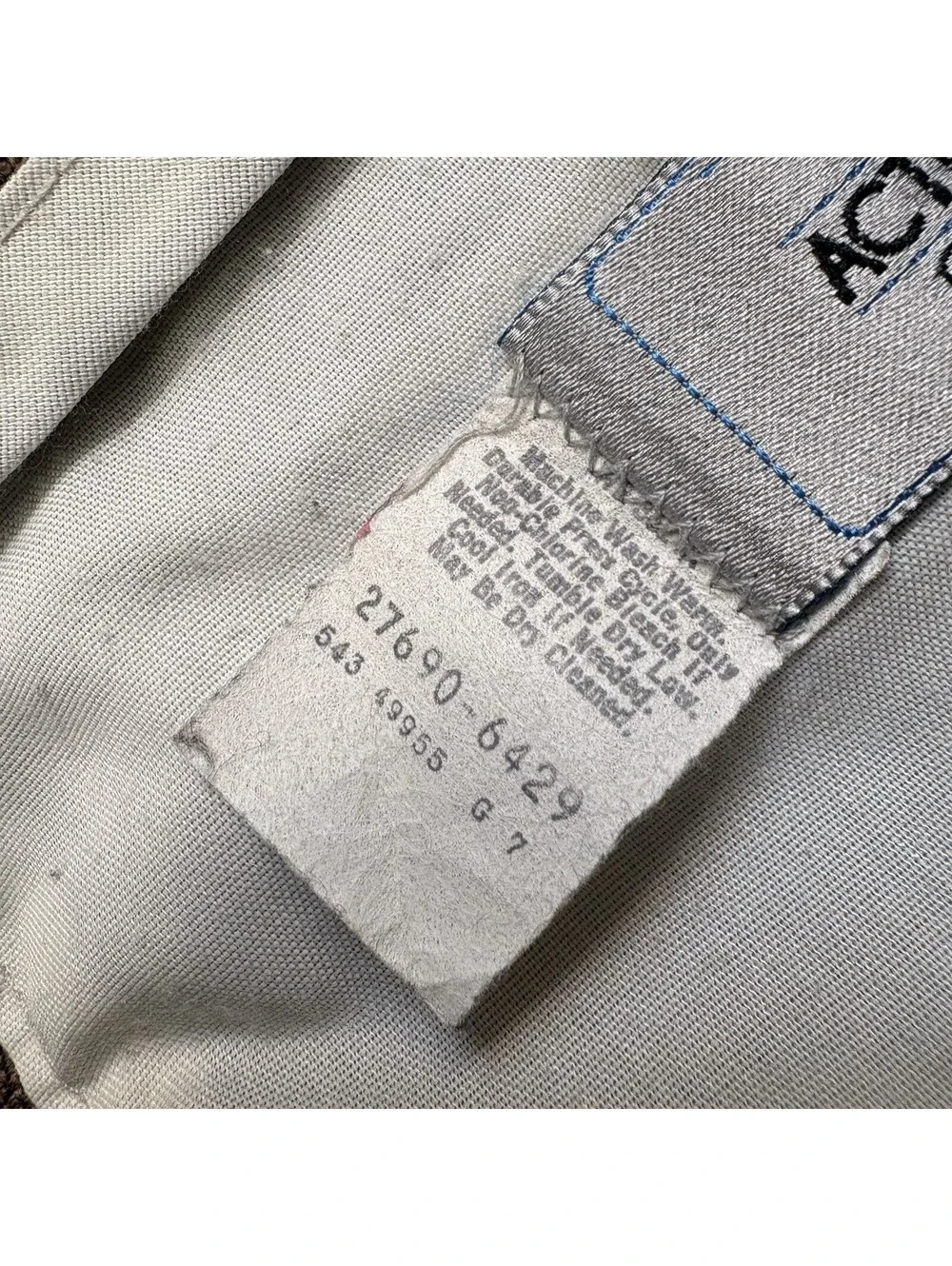 Vintage 70s Levi’s Action Slacks Pants Size 32 x 33.5 in. Brown